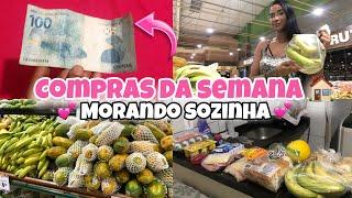  COMPRINHAS DA SEMANA COM R$ 100,00 |MORANDO SOZINHA 