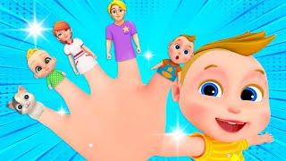 Finger Family | Baby SumoCoco Nursery Rhymes & Kids Songs