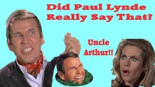 The Secret Life of Paul Lynde Uncle Arthur on Bewitched and Hollywood Squares