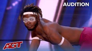 Dflex: The Most FLEXIBLE Man in Nigeria WOWS on America's Got Talent!