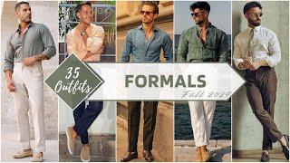 35 Formal Outfit Ideas | Fall 2024 | Men's Fashion