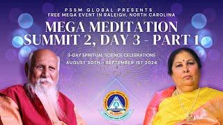 USA Mega Meditation Summit 2 - Day 3 Part 1 | Raleigh, North Carolina 2024