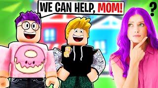 Can We TEACH A MOM How to Play ROBLOX ADOPT ME?! (*REAL MOM*!)