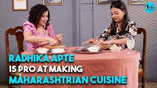 Radhika Apte Is A Pro At Maharashtrian Cuisine | Curly Tales #Shorts