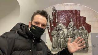 The Blue Line of St Petersburg Metro. FULL Tour Underground | Baklykov. Live IRL
