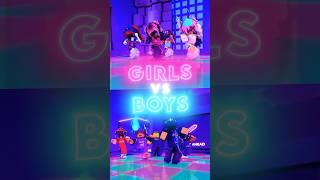 GIRLS VS BOYS DANCE BATTLE 