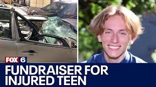 Mukwonago teen recovering from crash, fundraiser helps family | FOX6 News Milwaukee