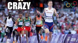 Jakob Ingebrigtsen SETS TRACK ON FIRE With Crazy Close In 5000 Meters || 2024 Paris Olympics