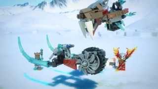 Lego 70220 | Chima | Strainor's Saber Cycle | Lego 3D Review