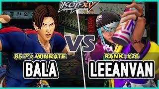 KOF XV  Bala (Ángel/Kim/K') vs Leeanvan (Isla/B.Jenet/Whip)  Steam