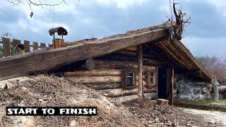 Dugout Shelter Building of Start to Finish | 2 rooms underground