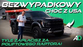 Ford F-150 RAPTOR po faceliftingu / TYLE ZAPŁACIł nasz klient za BEZWYPADKOWĄ sztukę z USA!