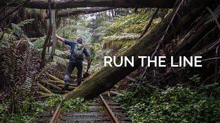 Running 43km along a hidden railway line