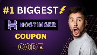 Hostinger Coupon Code 2025 | GET MAXIMUM Hostinger Coupon Code