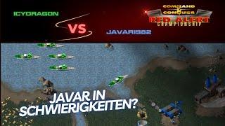 Javar in Schwierigkeiten? | Ligaspiel - Icydragon vs. Javar1982 | C&C RA Remastered Rückrunde