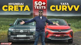 Tata Curvv vs Hyundai Creta Comparison