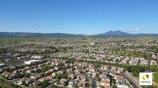 Above Brentwood, California: Breathtaking Aerial Video Clip