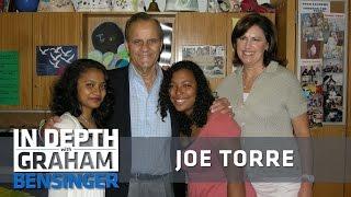 Joe Torre on domestic violence and his foundation