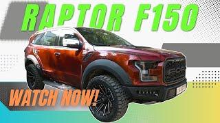 FORD ENDEVOUR TO RAPTOR F150 CONVERSION !! MOTORGARAGE !! 9999469924 !! GANGSTER ENDEAVOUR