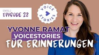 StartUp mit Audiostickern | Yvonne Ramat von Voicestories | Mama Macht Business #28