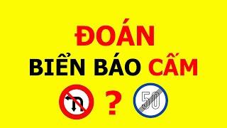 73 biển báo cấm của giao thông đường bộ Việt Nam