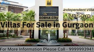 SOBHA City | Sobha International City | Sector 109, Gurugram. [240 SQYD Villa ]