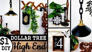 $1 HIGH END DOLLAR TREE DIY's | INDUSTRIAL HOME DECOR IDEAS