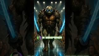 Ninja Turtles Turn EVIL in This AI Horror Reimagining!  #ninjaturtles #aishorts