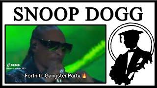 Snoop Dogg Threw A Fortnite Gangsta Party