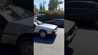 How fast can you drive a DeLorean with the doors up?