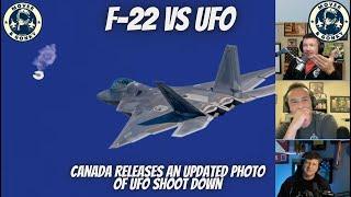 Raptor Kills UFO - Canada Releases Updated Photo