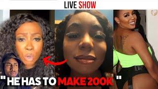 DELUSIONAL Entreprenuer Wants a Man Making 200K Because She Told A DR To Be Ambitious (LIVE SHOW)