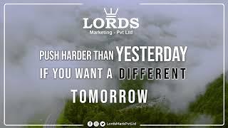 Monday Motivation | LORDS Marketing Pvt Ltd