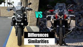 BMW R1300 GS VS R1300 GS Adventure | Differences & Similarities