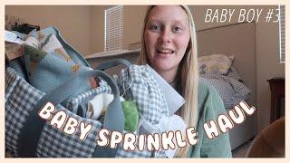 baby sprinkle haul || baby boy #3