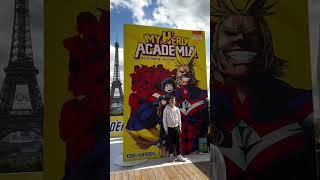 My Hero Academia in Paris, France! #myheroacademia #anime #bokunoheroacademia #animeedit