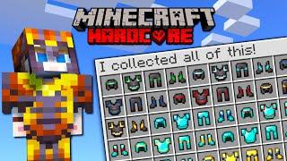 I Collected EVERY Armor Trim in Minecraft Hardcore