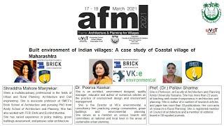 Built environment of Indian villages: A case study of Coastal village of Maharashtra