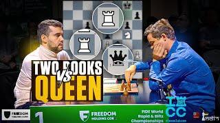 Magnus Carlsen's phenomenal understanding of imbalances | Nepo vs Carlsen | Game 1