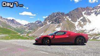 Is The Ferrari 296 GTB Good On A Road Trip? PetrolHead Tours Alps Day 7