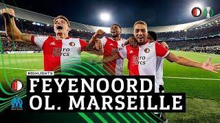 Our dream is alive and kicking. | Highlights Feyenoord - Olympique Marseille | #UECL 2021-2022