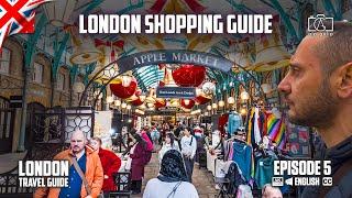 Shopping in London Travel Guide Vlog