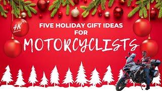 Top 5 Gift Ideas for Motorcyclists This Holiday Season  | 4K Motoring Picks