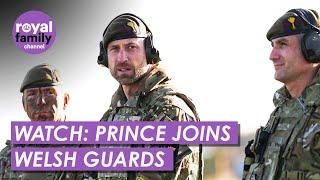 WATCH: Prince William Joins 1st Battalion on Salisbury Plain for Training Exercise