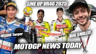 EVERYONE SHOCKED CONFIRMED Line Up VR46 TEAM 2025, Rossi Smiled, Toprak Will Ride Yamaha Satellite