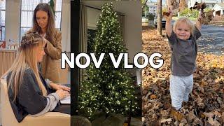 VLOG: Holiday Decorating!! Hair Day, New Tattoos, Gift Guides, Cozy Hangs | Julia & Hunter Havens