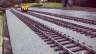 Class 66 g1 coming into steaming bay and parking