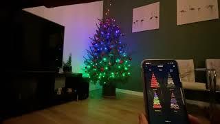 Lidl smart home led kerstverlichting demo