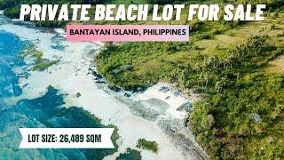 EXCLUSIVE & BEAUTIFUL BEACH LOT FOR SALE |BANTAYAN ISLAND,PHILIPPINES