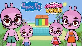  Peppa pig in Avatar World | Swimming 